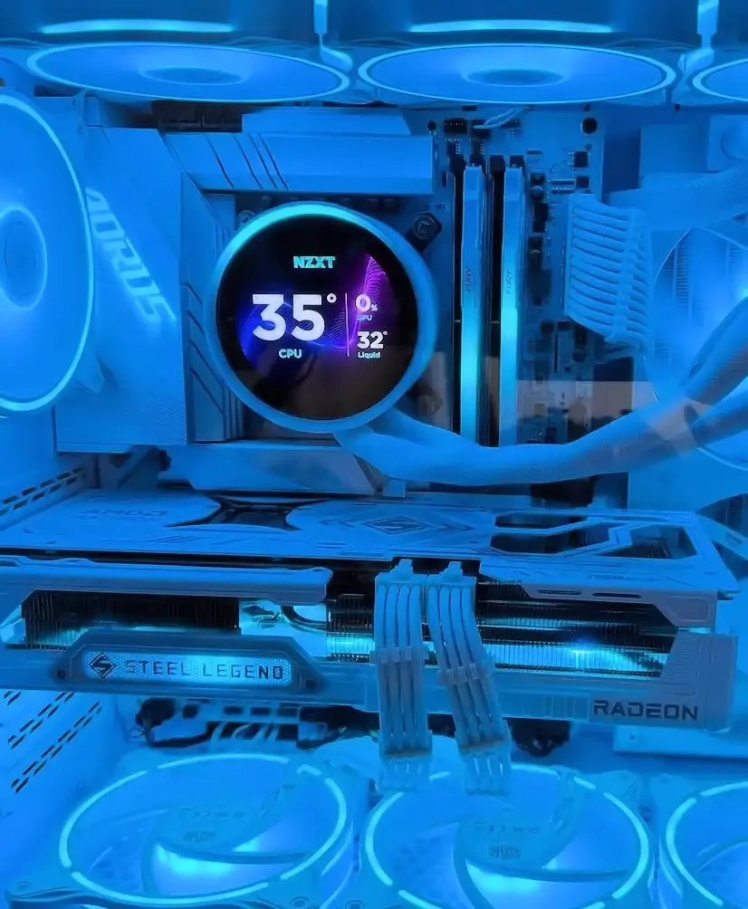 Montaje Refrigeración Líquida NZXT Gaming PC Soto del Real